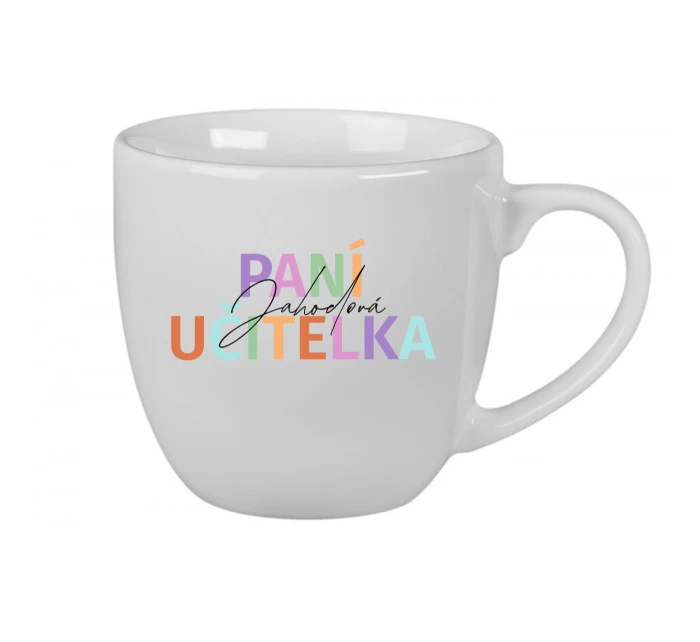Personalizovaný keramický hrnek 400 ml pro paní učitelku/pana učitele