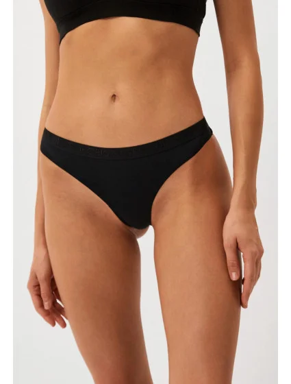 Dámské kalhotky 164799 3F204 00020 černé - Emporio Armani