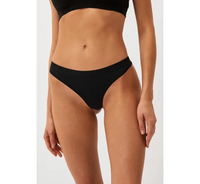 Dámské kalhotky 164799 3F204 00020 černé - Emporio Armani