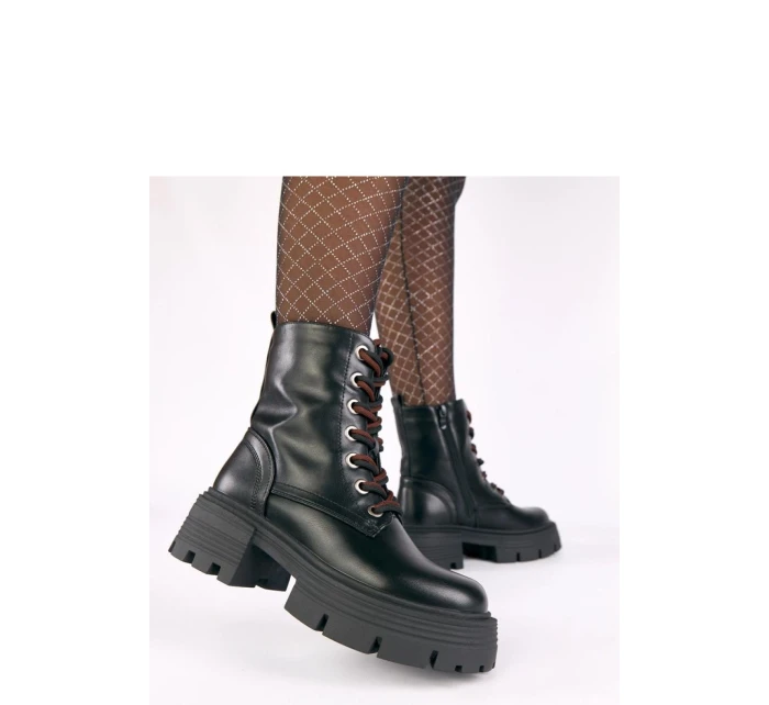 Boty na široké podrážce  model 221643 Solea