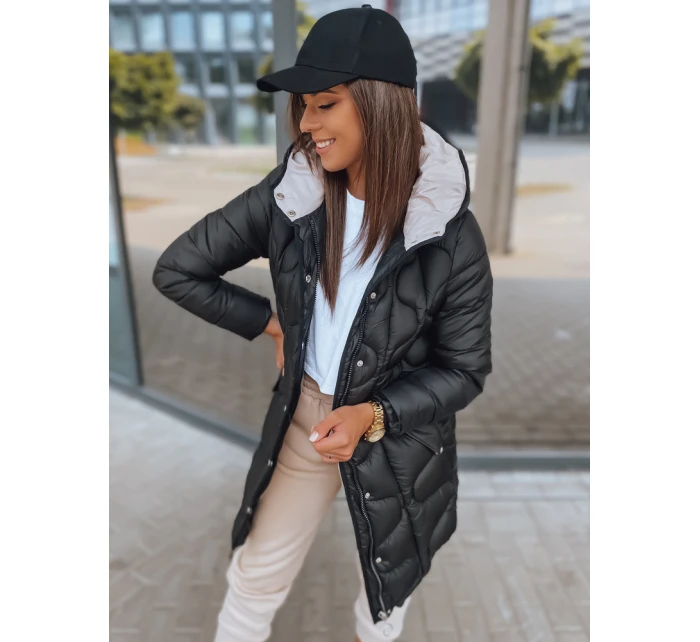 Dámská prošívaná bunda black Dstreet model 21964950 - FashionStreet Dámská prošívaná bunda black Dstreet model 21964950 - FashionStreet