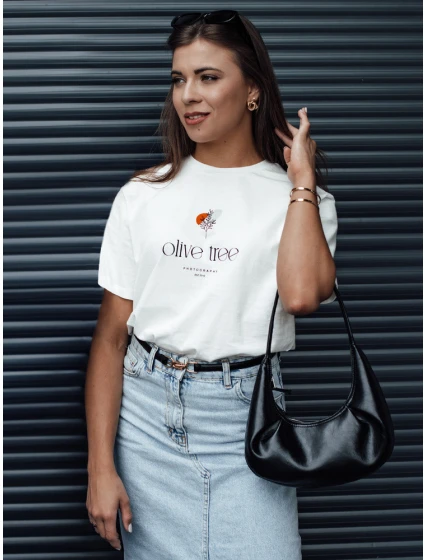 Dámské tričko OLIVE ecru Dst model 21978385 - FashionStreet