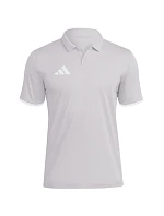 Pánské tričko adidas Entrada 26 Polo šedé JZ6662 pánské Pánské tričko adidas Entrada 26 Polo šedé JZ6662 pánské