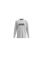 Tričko POC L/S Tee, bílé Tričko POC L/S Tee, bílé
