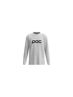 Tričko POC L/S Tee, bílé