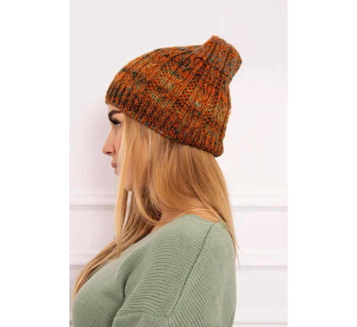 Fleecová čepice Melisa K241 red+olive Fleecová čepice Melisa K241 red+olive