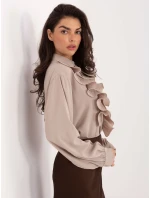 Koszula IT KS model 21795549 beżowy - FPrice Koszula IT KS model 21795549 beżowy - FPrice