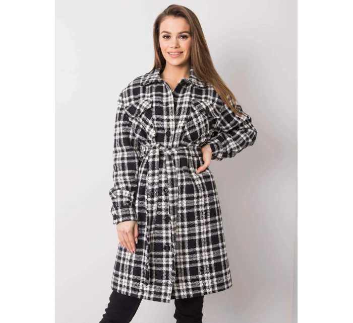 Dámský kabát LK EN  černobílý model 14842295 - FPrice