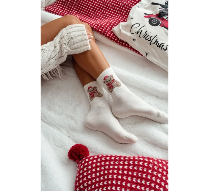 Dámské vánoční ponožky Medvídek 1283.031