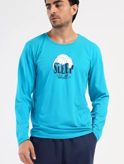 Pánské pyžamo dlouhé Sleep