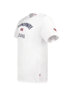 Geografické Norsko tričko Jassier 254 M SY1361H/GN-White pánské Geografické Norsko tričko Jassier 254 M SY1361H/GN-White pánské