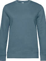 B&C QUEEN Crew Neck_° Dámská mikina 01.W01Q nordic blue