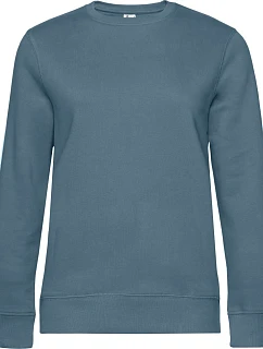 B&C QUEEN Crew Neck_° Dámská mikina 01.W01Q nordic blue