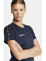 Craft Teamwear Squad Go Contrast Jersey W Dámské kontrastní sportovní tričko 82.2726 white Craft Teamwear Squad Go Contrast Jersey W Dámské kontrastní sportovní tričko 82.2726 white