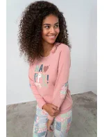 Vamp - Dvoudílné dámské pyžamo - Gil 17524 - Vamp