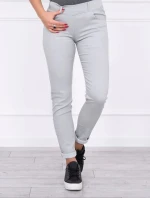 Kalhoty v barvě denim šedé