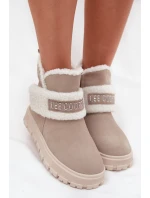 Zimní boty Dámské z přírodního s  25 01 Světle šedé model 21725184 - Lee Cooper
