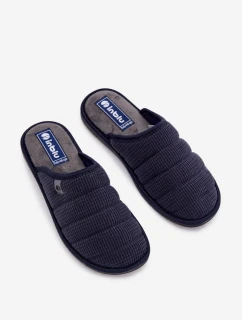 Pohodlná Pánská Domácí Obuv Pantofle Inblu 91000027 Tmavě Modrá