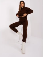 Komplet BA KMPL model 18997489 ciemny brązowy - FPrice Komplet BA KMPL model 18997489 ciemny brązowy - FPrice