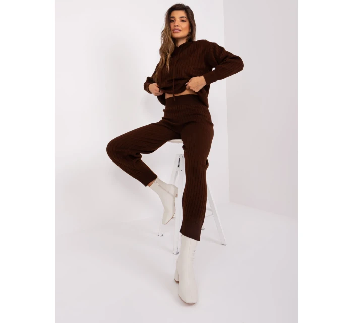 Komplet BA KMPL model 18997489 ciemny brązowy - FPrice Komplet BA KMPL model 18997489 ciemny brązowy - FPrice