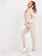 Dámská souprava KMPL 6087 1.95P světle béžová Dámská souprava KMPL 6087 1.95P světle béžová