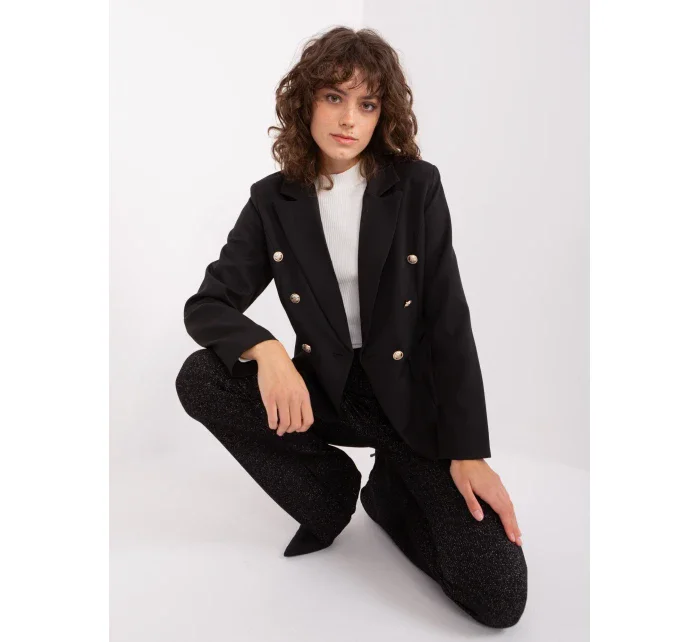 Żakiet TW ZT BI model 19034301 czarny - FPrice Żakiet TW ZT BI model 19034301 czarny - FPrice