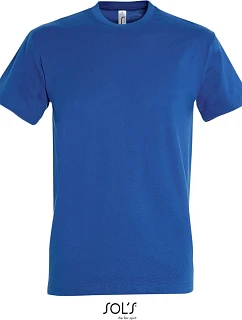 SOL'S Imperial Tričko z těžké bavlny 25.1500 royal blue