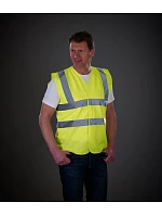 Yoko HVW 100 Hi-Vis bezpečnostní vesta 79.W100 raspberry