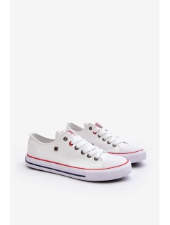 Big Star nízké pánské bílé tenisky model 21501772 - Big Star Shoes