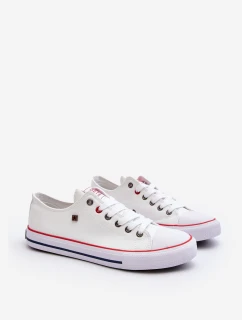 Big Star nízké pánské bílé tenisky model 21501772 - Big Star Shoes