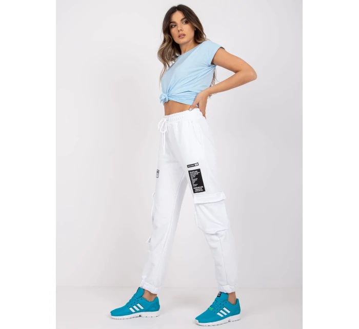 Tepláky RV DR 7461.03 bílá