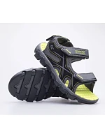 Dětské sandály Kota Drift Jnr RKF613-824 Šedá se zelenou - Regatta