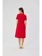 Dámské šaty S361 Červená - Stylove