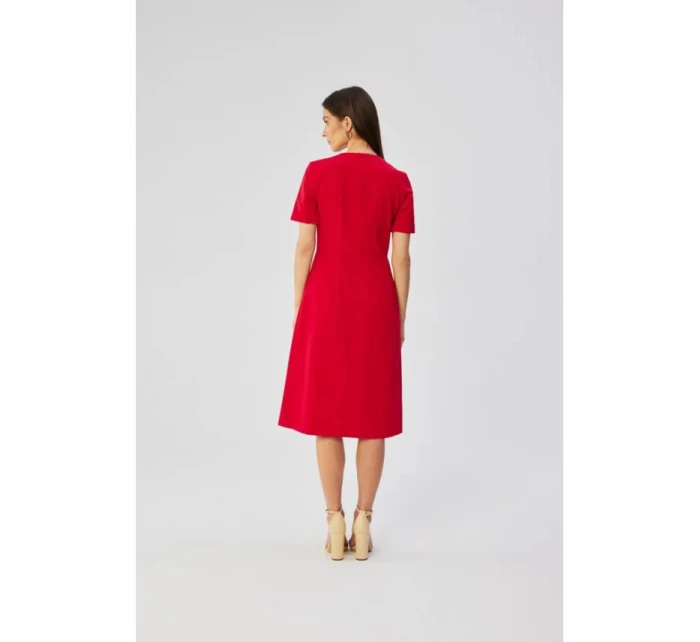 Dámské šaty S361 Červená - Stylove