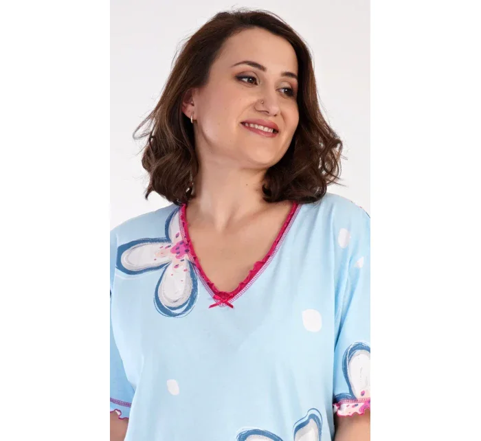 Dámská noční košile s krátkým rukávem Veronika