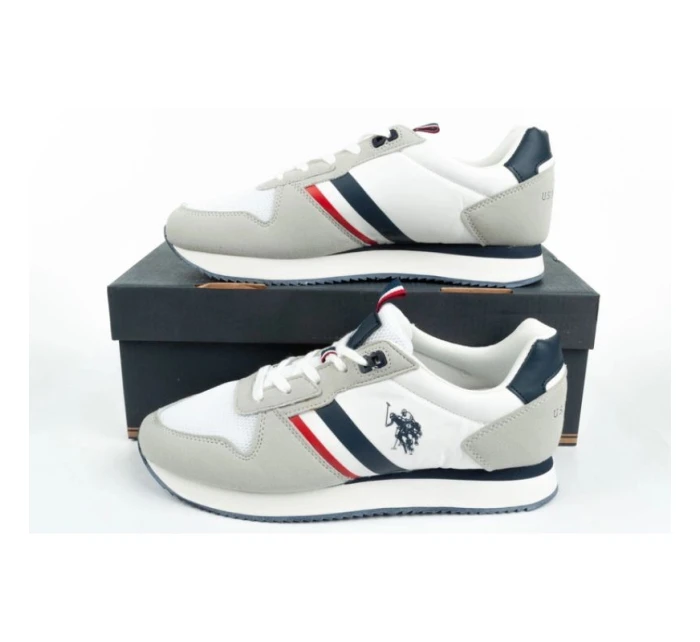 U.S. Polo ASSN. M NOBIL006-WHI sportovní obuv