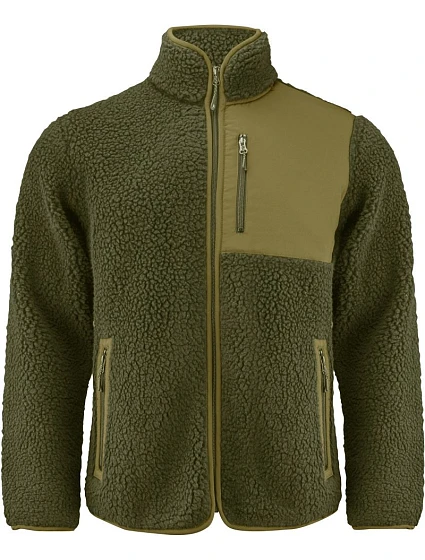 James Harvest Kingsley Fleece Men Pánská fleecová bunda Sherpa "Two-Tone" 62.1500 moss green James Harvest Kingsley Fleece Men Pánská fleecová bunda Sherpa "Two-Tone" 62.1500 moss green