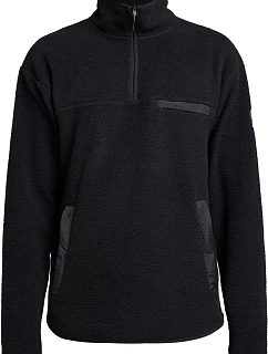 Tenson Yoke Half Zip M Pánská fleecová mikina s 1/4 zipem 84.7646 black