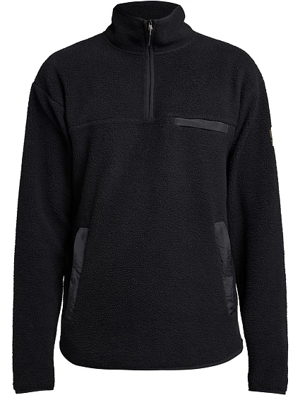 Tenson Yoke Half Zip M Pánská fleecová mikina s 1/4 zipem 84.7646 black Tenson Yoke Half Zip M Pánská fleecová mikina s 1/4 zipem 84.7646 black