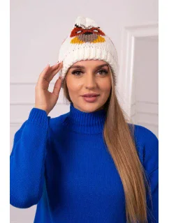 Dámská čepice Ofelia K349 ecru