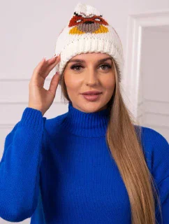Dámská čepice Ofelia K349 ecru
