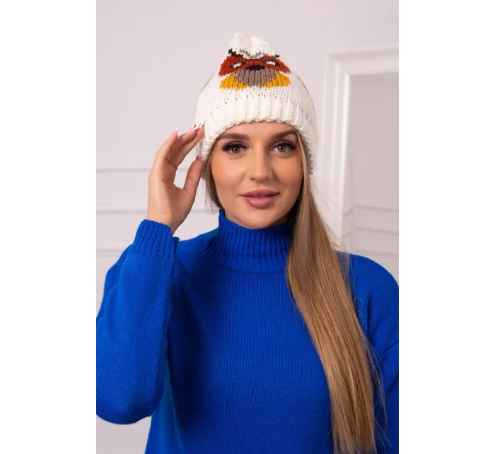 Dámská čepice Ofelia K349 ecru