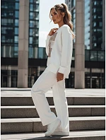 FEMMES dámská mikina bílá FashionStreet BY1281