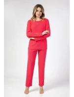 Piżama model 20328329 dł/r Frotte 2XL3XL damska - Regina Piżama model 20328329 dł/r Frotte 2XL3XL damska - Regina