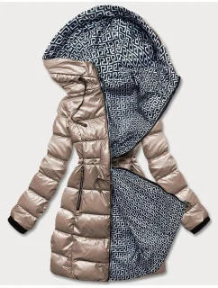 METALICZNA KURTKA DWUSTRONNA DAMSKA model 21244086 - S'WEST