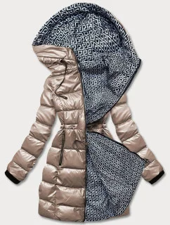 METALICZNA KURTKA DWUSTRONNA DAMSKA model 21244086 - S'WEST