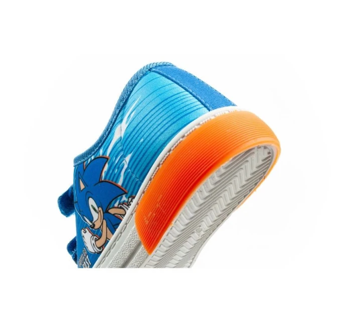 Leomil Sonic dětské sportovní boty lehké tenisky na suchý zip modré červené