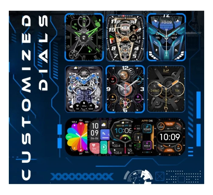 Pánské chytré hodinky Rubicon RNCF24-2 GREY Pánské chytré hodinky Rubicon RNCF24-2 GREY