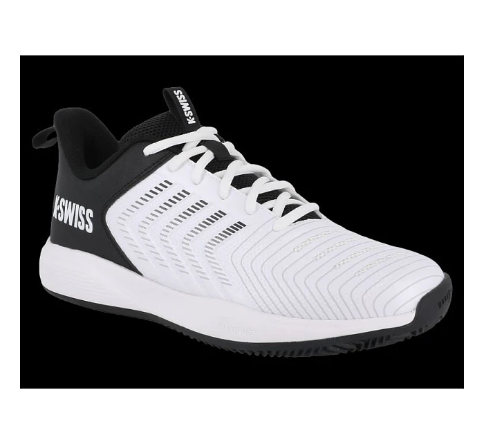 Tenisky K-swiss ULTRASHOT LIGHT CLAY WHIT/BLACK-M (04742-102-M)