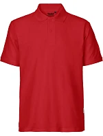 O Pánské piqué polo z bio bavlny red model 22503717 - Neutral O Pánské piqué polo z bio bavlny red model 22503717 - Neutral